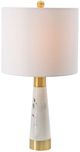 A & B Home Gold/White Lamp-1