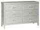 Signature Design by Ashley® Olivet 5-Piece Silver Full Panel Bed Set-2