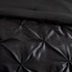 Olliix by Madison Park Laurel 7 Piece Black California King Tufted Comforter Set-3