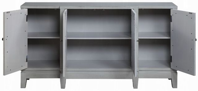 ACME Furniture Magdi Antique Gray Console Cabinet-4