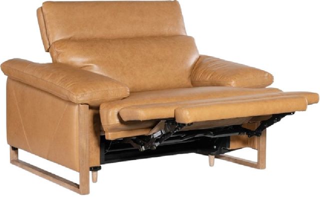 Hooker® Furniture Jericho Dallas Toffee Power Recliner with Power Headrest-1