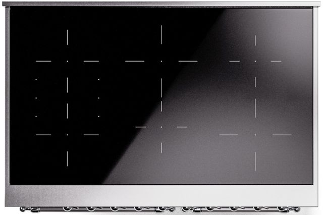 Ilve® Nostalgie II Series 40" Custom RAL Color Pro Style Induction Range-2