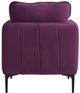 Elements International Rae Purple Velvet Accent Chair-4