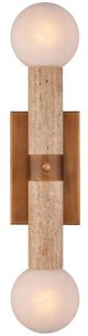 Currey & Company Beatrix Beige Bath Wall Sconce-1