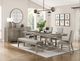 Homelegance® Southlake Light Gray/Wire Brushed Brownish Gray Dining Bench-1