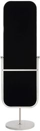 Renwil® Mandra Polished Nickel Floor Mirror-3
