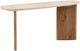 Dovetail Furniture Aelwyn Cream/Natural Console Table-0