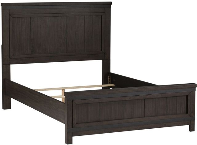 Liberty Furniture Thornwood Hills 3-Piece Rock Beaten Brown Youth Full Panel Bedroom Set-2