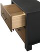 Crown Mark Nemy Black/Brown Nightstand-3