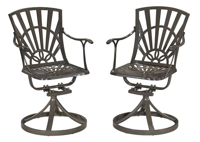 Homestyles® Grenada 5-Piece Khaki Gray Outdoor Dining Set -3