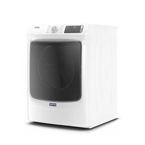 Maytag® 7.3 Cu. Ft. White Front Load Electric Dryer-1