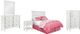 Signature Design by Ashley® Kaslyn 5-Piece White Queen Panel Headboard Bed Set-0