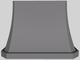 Vent-A-Hood® Designer Series 42" Gunsmoke Island Range Hood-0