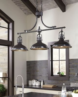 Signature Design by Ashley® Joella Bronze Pendant Light-1