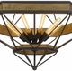 Cal® Lighting & Accessories Alicante Black/Brown Chandelier-1