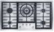 Miele 36" Stainless Steel Gas Cooktop-0