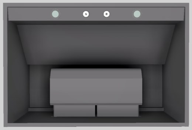 Vent-A-Hood® 36" Gunsmoke Wall Mounted Range Hood-2