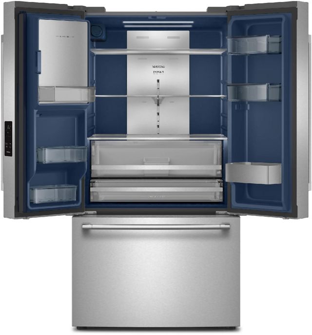 Maytag® 36" 29.6 Cu. Ft. Fingerprint-Resistant Stainless Finish French Doors Refrigerator-1