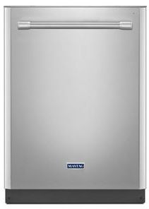 Maytag® 24" Built In Dishwasher-Monochromatic Stainless Steel-0