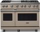 Viking® 5 Series 48" Nantucket Pro Style Gas (LP) Range with Polished Chrome Trim-0