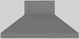 Vent-A-Hood® 60" Gunsmoke Wall Mounted Range Hood-0