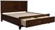 Signature Design by Ashley® Danabrin Brown Twin Panel Storage Bed-1