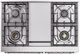 Ilve® Nostalgie II Series 40" Glossy Black Pro Style Dual Fuel Range-2