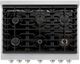 ZLINE Paramount 36" Satin Stainless Steel Pro Style Dual Fuel Range-4
