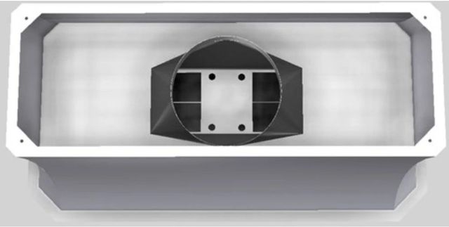 Vent-A-Hood® Designer Series 54" White Island Range Hood-2