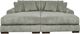 Signature Design by Ashley® Lindyn 2-Piece Fog Small Spaced Sectional and Super Chaise-0