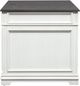 Liberty Furniture Allyson Park 3-Piece Charcoal/Wirebrushed White Desk Set-4