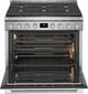 Frigidaire Professional® 36'' Smudge-Proof® Stainless Steel Pro Style Dual Fuel Range-1