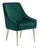 Zuo® Mira Green/Gold Dining Chair-0