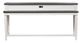 Liberty Furniture Allyson Park Charcoal Console Bar Table with Wire Brushed White Base-2
