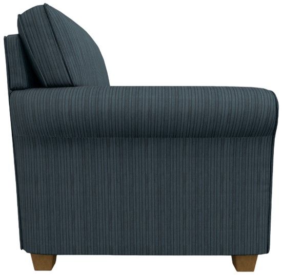 Best® Home Furnishings Customizable Annabel Club Chair with Honey Birch Legs-2
