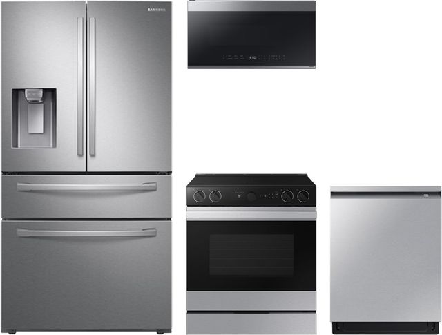 Samsung 4 Piece Stainless Steel Kitchen Package-0