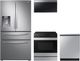 Samsung 4 Piece Stainless Steel Kitchen Package-0