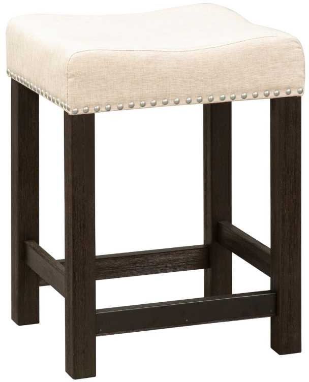 Liberty Furniture Heatherbrook Ash/Charcoal Console Stool-0