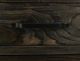 International Furniture Direct Dark Teak Stained Dark Chest-5
