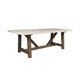 Jofran Inc.Sierrafina Sintered Stone Two-Toned Trestle Table-0