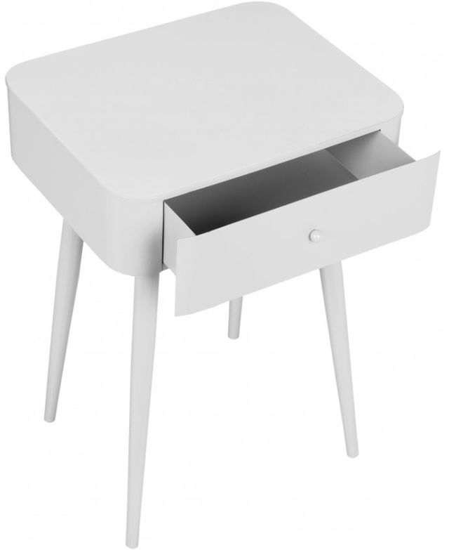 Meridian Furniture Rylan White Nightstand-0