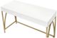 ACME Furniture Lightmane Gold/White High Gloss Writing Desk-3