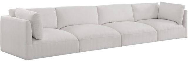Meridian Furniture Ease 4-Piece Cream Modular Sofa-0