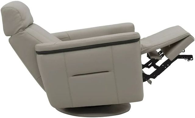 Fornirama Santorini Large Rocker Swivel Reclining Chair with Headrest-2