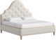 A.R.T. Furniture® Haven Sundrch Oak Queen Upholstered Panel Bed-0
