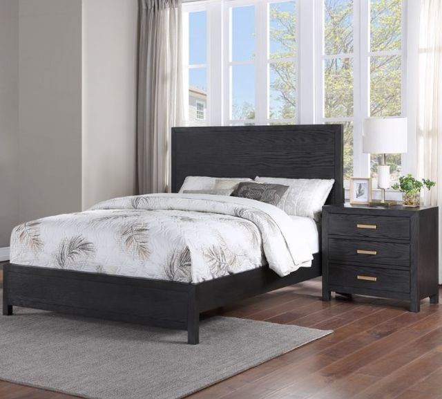 Winners Only® Fresno Charcoal Queen Bed-2