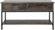 International Furniture Direct Dark Mita Stained Dark Sofa Table-3