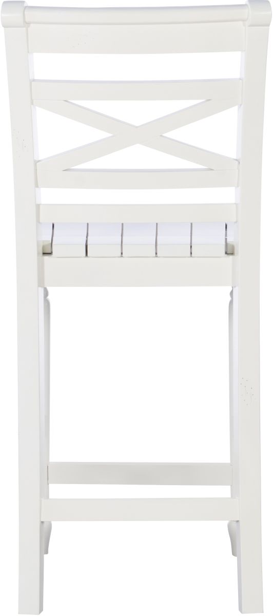Powell® Sullivan White Counter Stool-4
