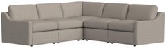 Flexsteel® Sky Cast Ash Fabric Outdoor Modular Sectional