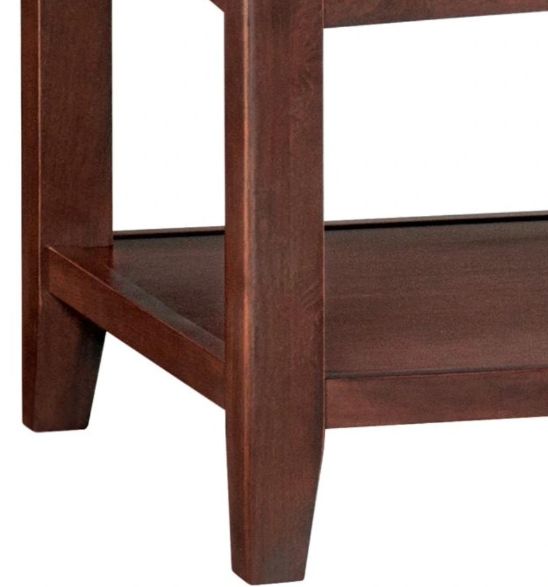 Whittier Wood® Furniture McKenzie Caffe Rectangular Cocktail Table-2